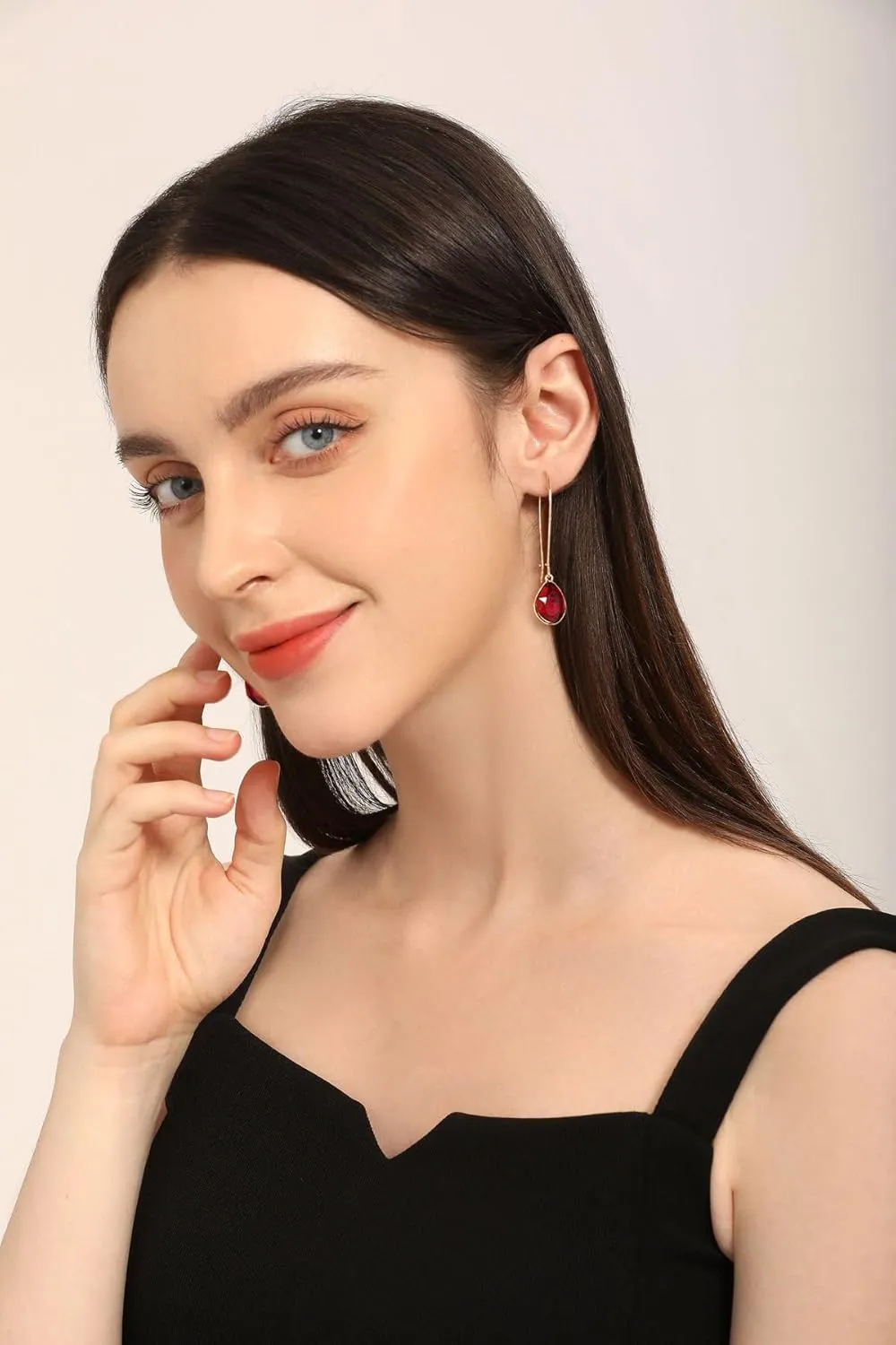 LILIE&WHITE Gold Teardrop Dangle Earrings For Women In Resin Drop Earrings Hypoallergenic Earrings Fashion Jewelry Gift Earrings