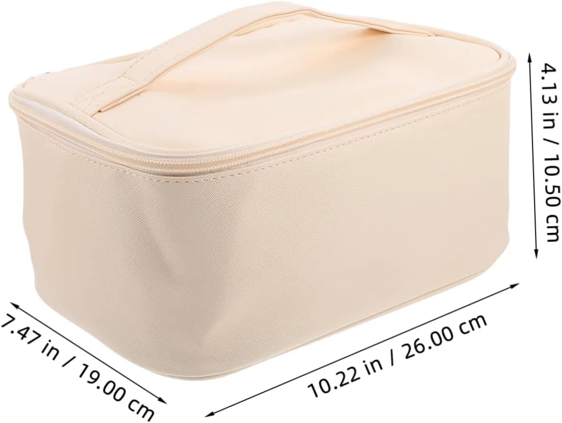 Makeup Bag for Women Travel Toiletry Bag Makeup Organizer Large Capacity Sturdy Zipper
