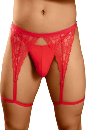 Men Underwear Comfortable Solid Color Cotton Lace Sexy Breathable Men's Underpants Briefs