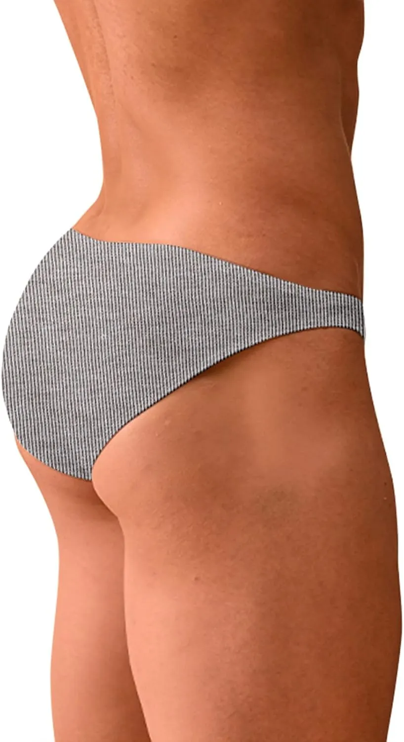 Men's Casual Sexy Low-Rise Codpiece Knickers Solid Color Stretch Comfortable Briefs