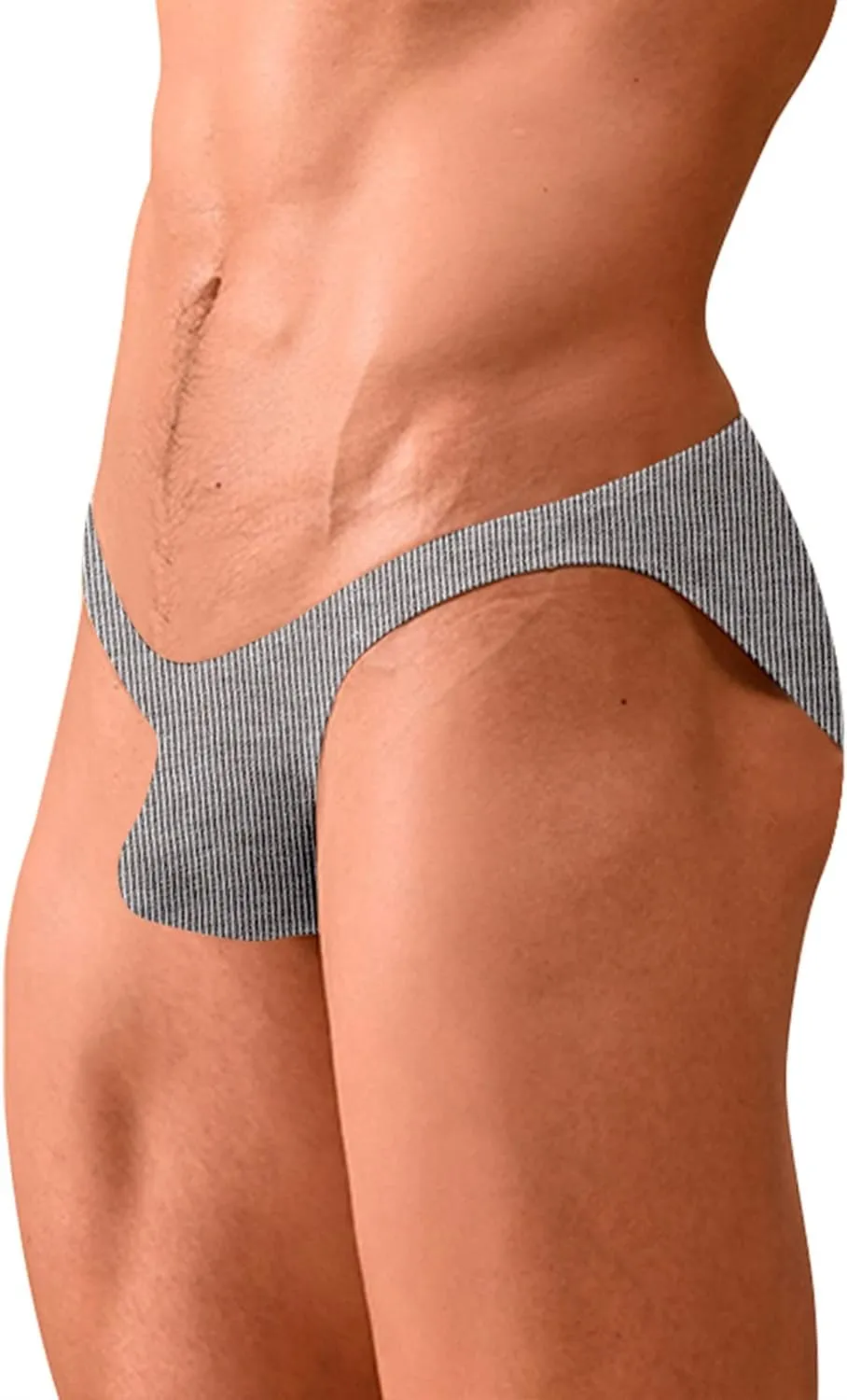 Men's Casual Sexy Low-Rise Codpiece Knickers Solid Color Stretch Comfortable Briefs
