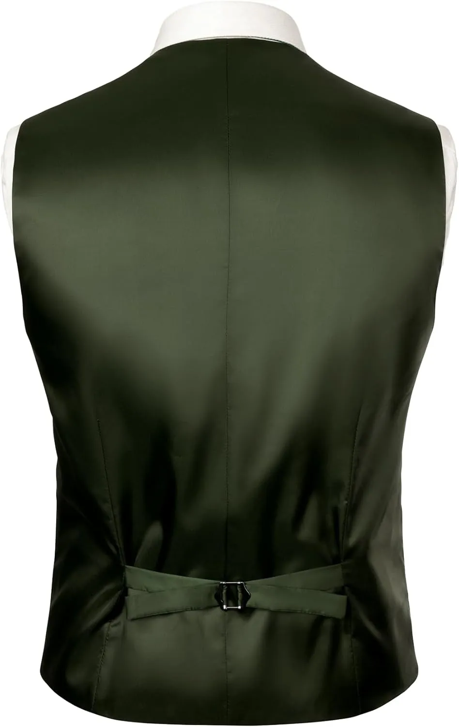 Men's Classic Slim Fit Dress Vest Formal Wedding Prom Tuxedo Suit Vest with Pocket