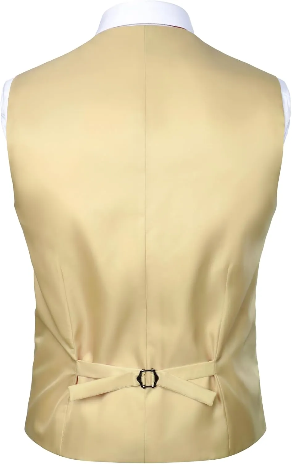 Men's Classic Slim Fit Dress Vest Formal Wedding Prom Tuxedo Suit Vest with Pocket