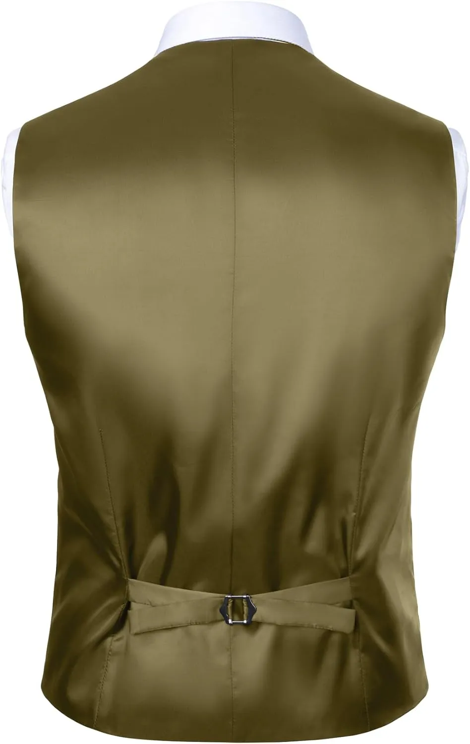 Men's Classic Slim Fit Dress Vest Formal Wedding Prom Tuxedo Suit Vest with Pocket