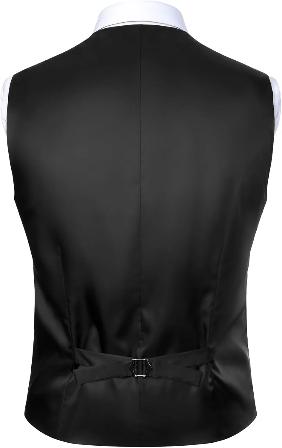 Men's Classic Slim Fit Dress Vest Formal Wedding Prom Tuxedo Suit Vest with Pocket