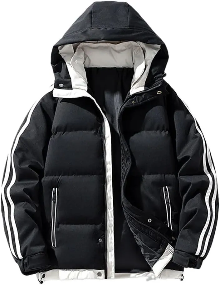 Men's Hooded Jackets, Couples' Cotton-Padded Coats, Men's And Women's Cotton-Padded Jackets