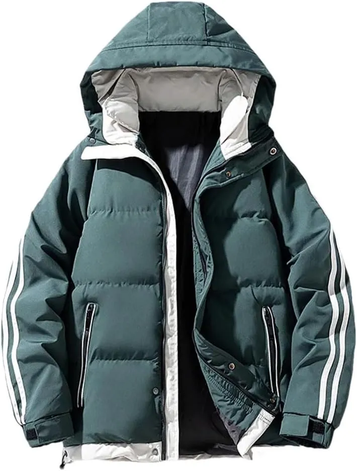 Men's Hooded Jackets, Couples' Cotton-Padded Coats, Men's And Women's Cotton-Padded Jackets