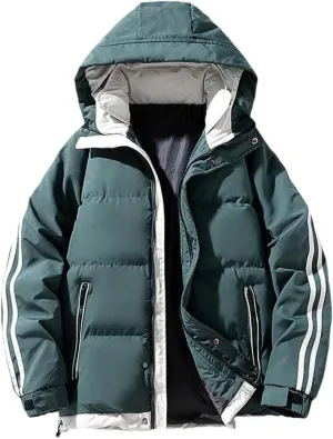 Men's Hooded Jackets, Couples' Cotton-Padded Coats, Men's And Women's Cotton-Padded Jackets