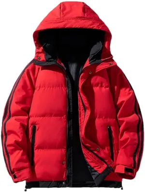 Men's Hooded Jackets, Couples' Cotton-Padded Coats, Men's And Women's Cotton-Padded Jackets