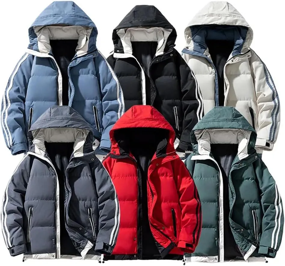 Men's Hooded Jackets, Couples' Cotton-Padded Coats, Men's And Women's Cotton-Padded Jackets