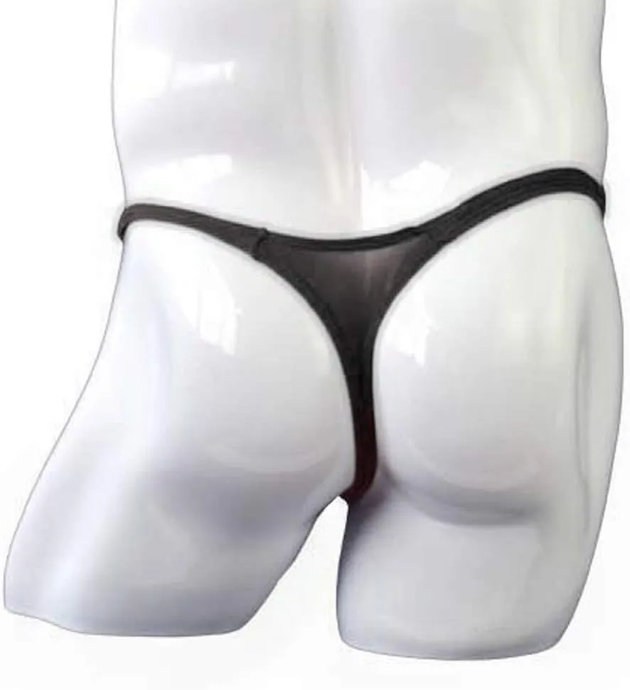 Men's Stretch Micro Briefs T-Back Underwear G-String Thong Comfortable Fashion Apparel