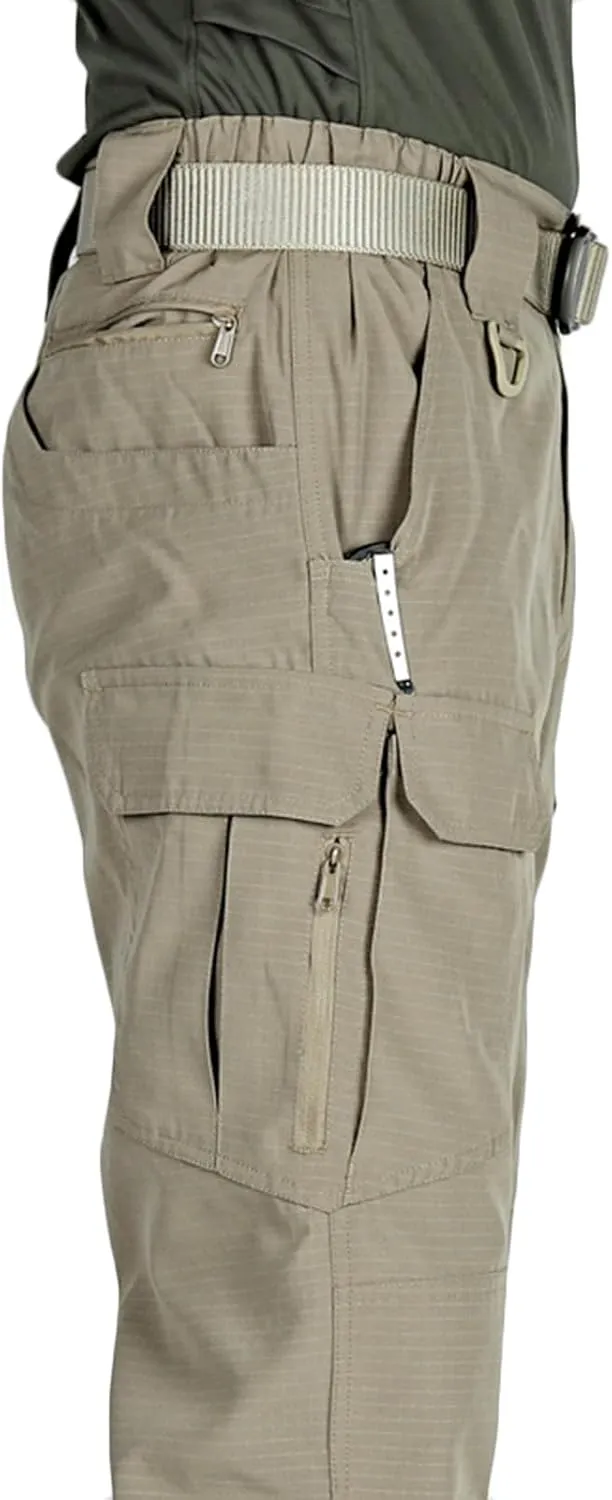 Men's Tactical Waterproof Pants Outdoor Lounge Pants Durable Work Pants Trail Pants Lightweight Hiking Pants