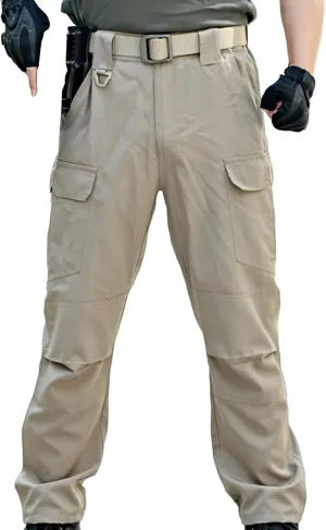 Men's Tactical Waterproof Pants Outdoor Lounge Pants Durable Work Pants Trail Pants Lightweight Hiking Pants