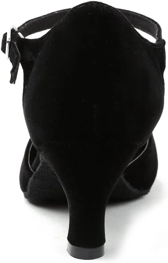 Minishion Ankle Strap Dancing Heels for Women Ankle Strap Dancing Shoes