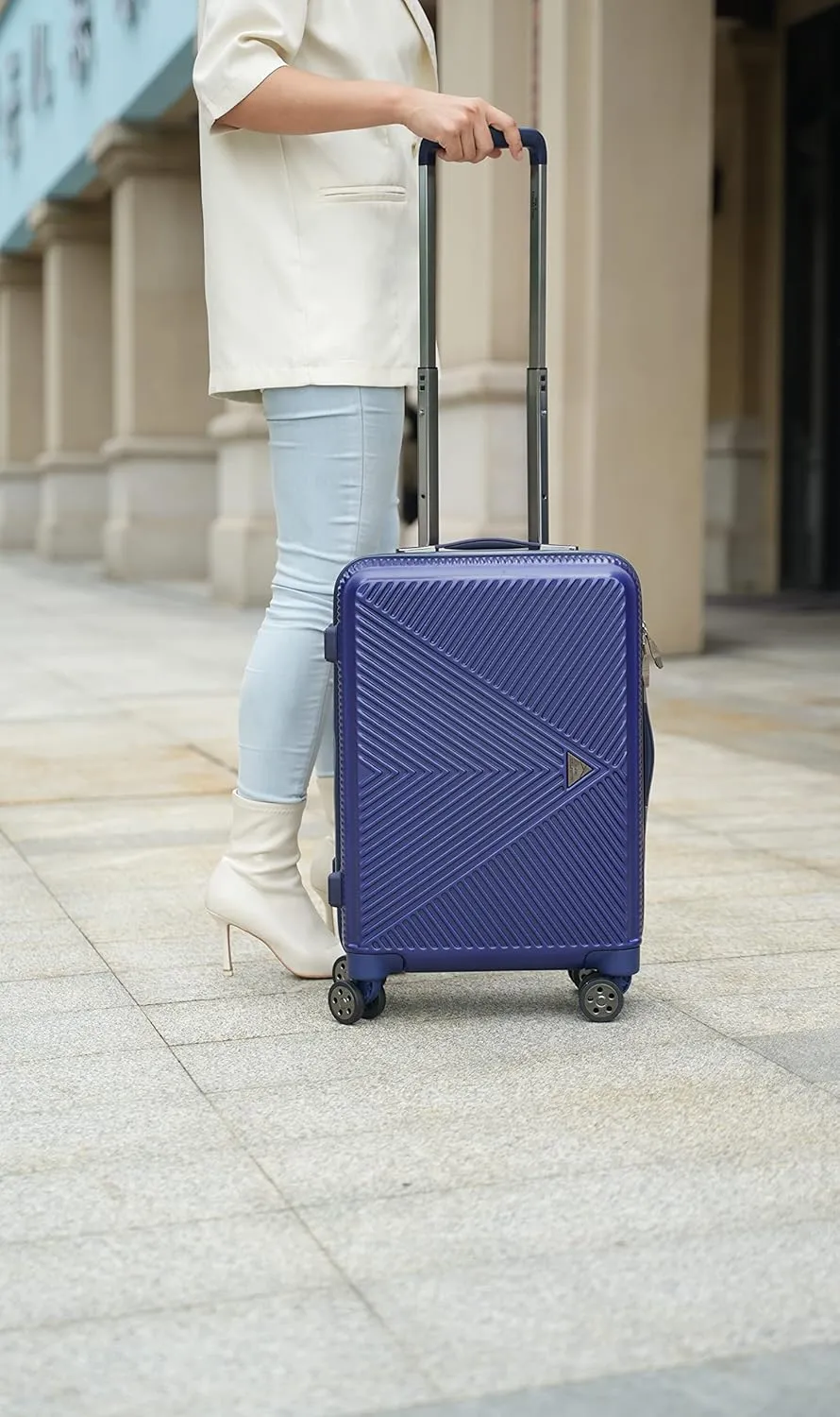 MKF Collection 2 pieces carry-on luggage set, check-in polycarbonate fashion travel dual spinner hardshell lightweight durable Suitcase