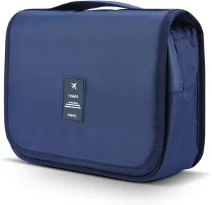 Mossio Hanging Toiletry Bag - Large Cosmetic Makeup Travel Organizer for Men & Women with Sturdy Hook