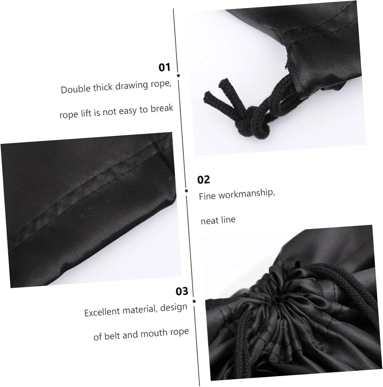 NOLITOY Large Capacity Drawstring Storage Bag Set Duvet Bag 2 Pack Dustproof Washable