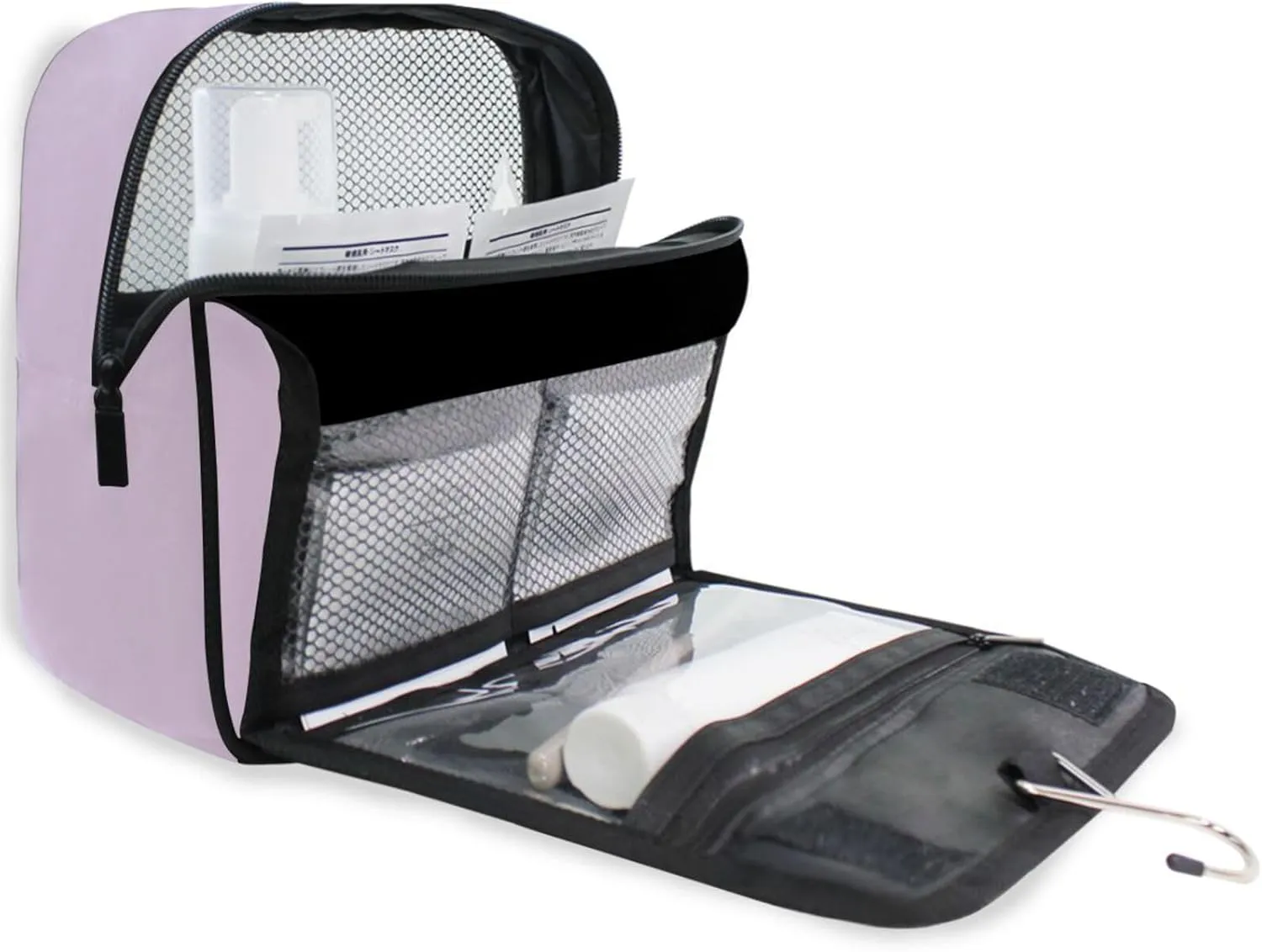 ODAWA Thistle Toiletry Bags Cosmetic Bag Bathroom Storage Bag Spacious Toiletry Bag for Women and Men