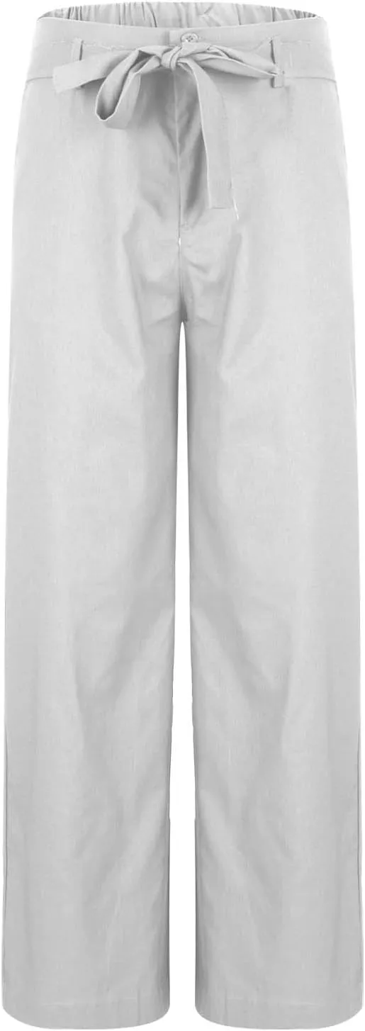 Outdoor Casual Pants Men Plus Size Lightweight Pants Elastic Waist Sport Pants Baggy Comfy Pants Fall Daily Pants