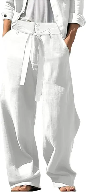 Outdoor Casual Pants Men Plus Size Lightweight Pants Elastic Waist Sport Pants Baggy Comfy Pants Fall Daily Pants
