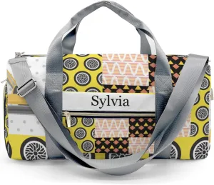 Personalized Construction Car Vehicle Custom Multi-functional Travel Bag, Unisex Portable Duffel Bag, Short Distance Travel Assistant