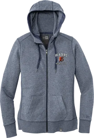 Philadelphia Blazers New Era Ladies French Terry Full-Zip Hoodie