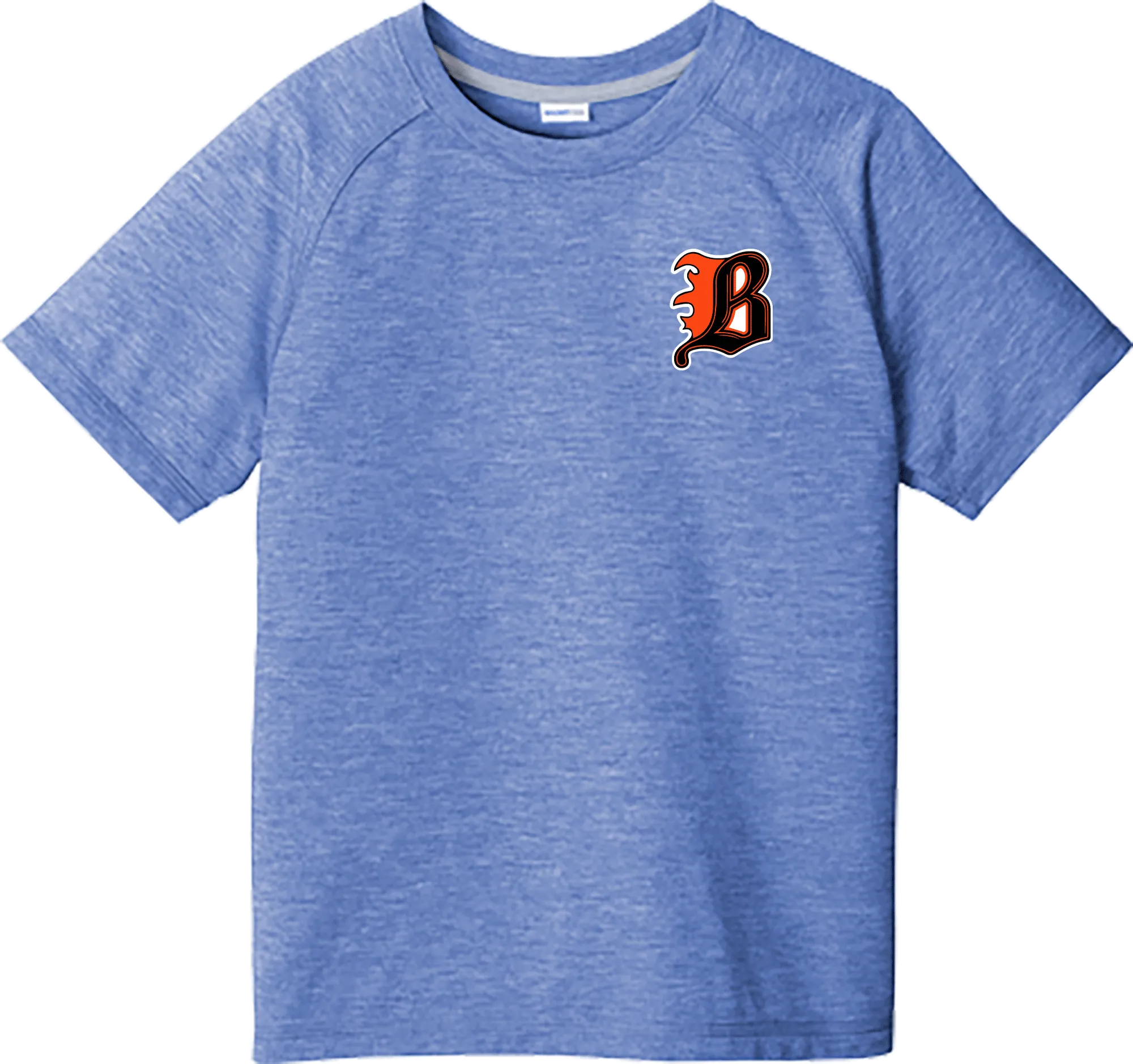Philadelphia Blazers Youth PosiCharge  Tri-Blend Wicking Raglan Tee