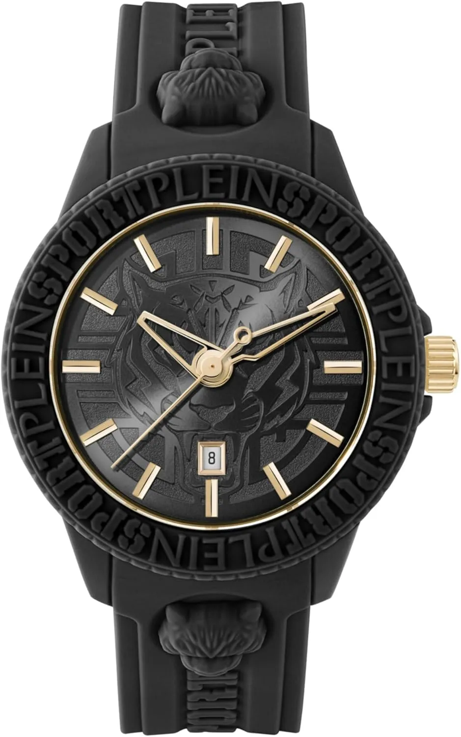 Plein Sport Men's Watch Analogue Quartz Fearless Silicone