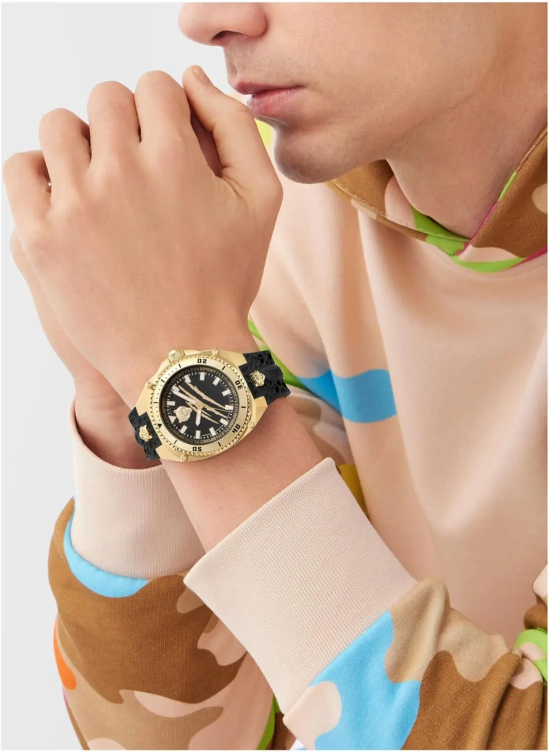 Plein Sport Men's Watch Analogue Quartz Thunder Force