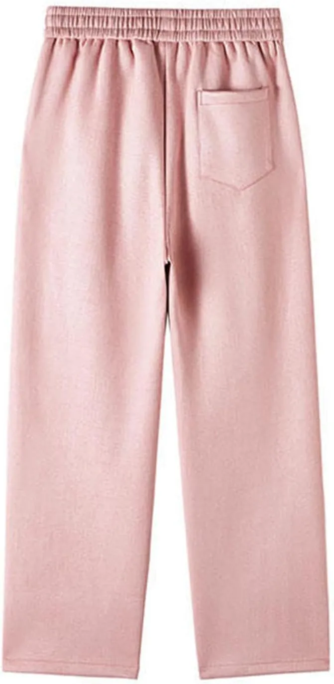 Plus Size Casual Pants for Men Athletic Comfy Pants Plain Drawstring Pants Travel Warm Pants Relaxed Comfort Pants