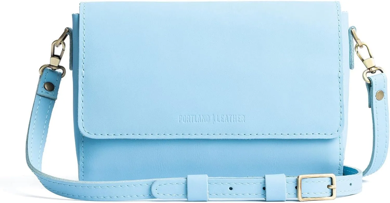 Portland Leather Goods Metro Crossbody Bag for Women  Handmade from the Finest Full-Grain Hides