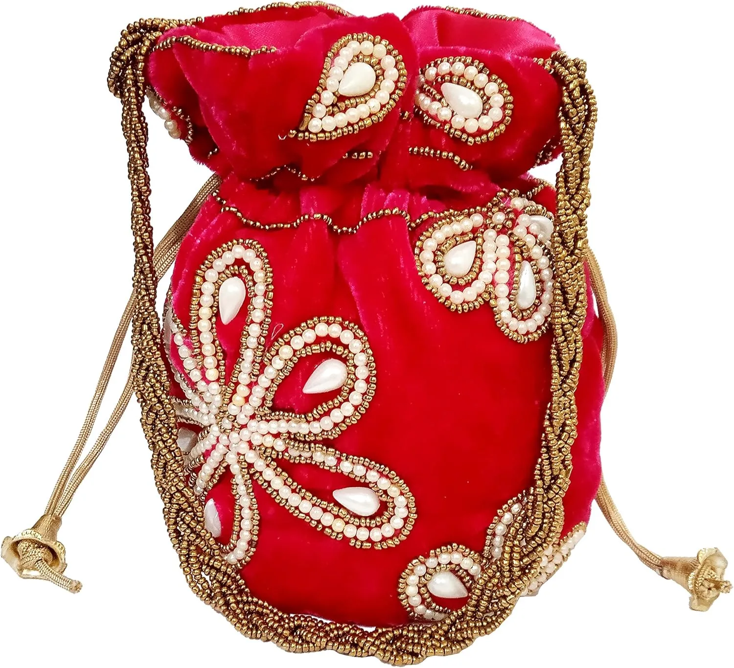 Purpledip Potli Bags Drawstring Purse (Potli02$)