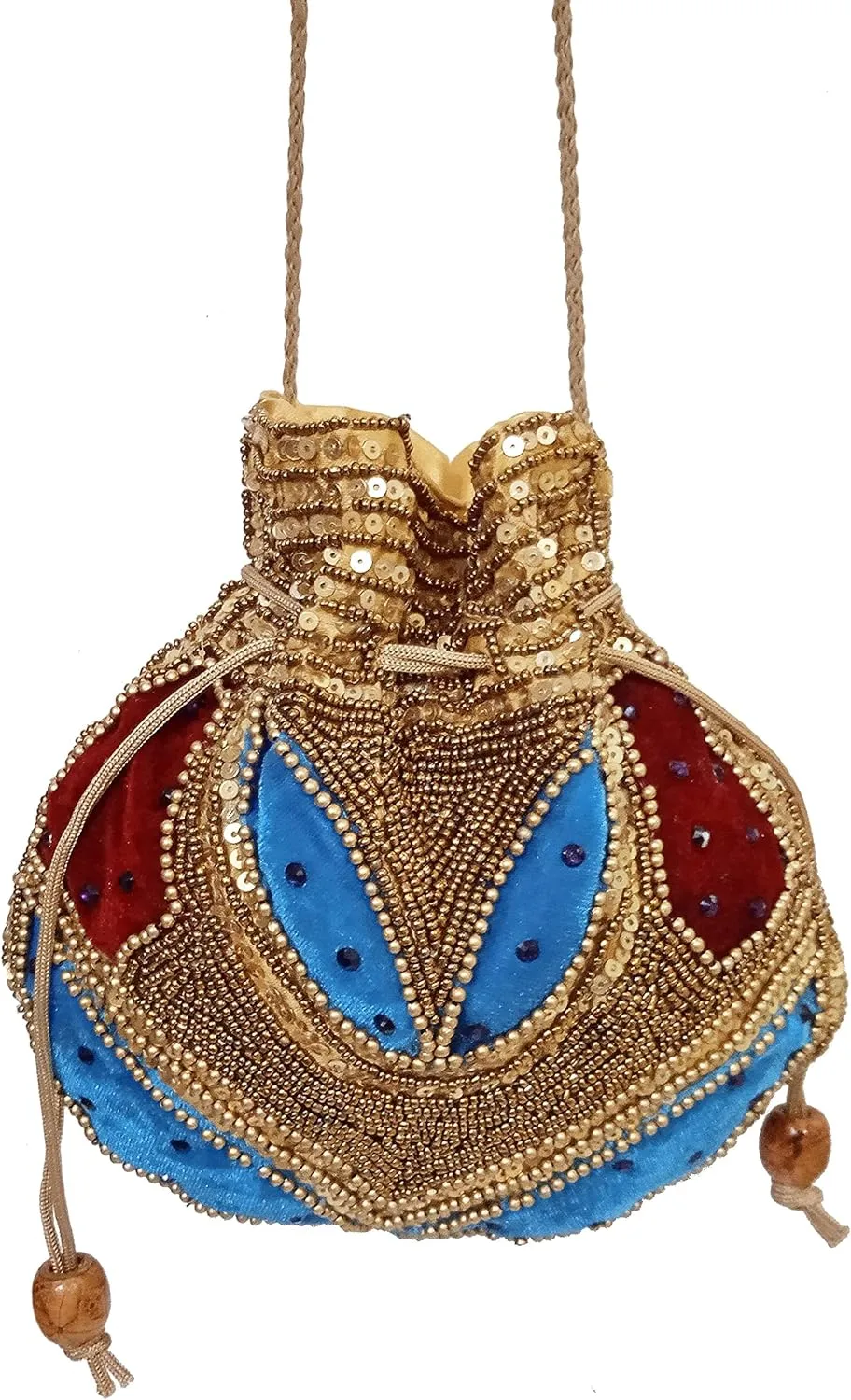 Purpledip Potli Bags Drawstring Purse (Potli02$)