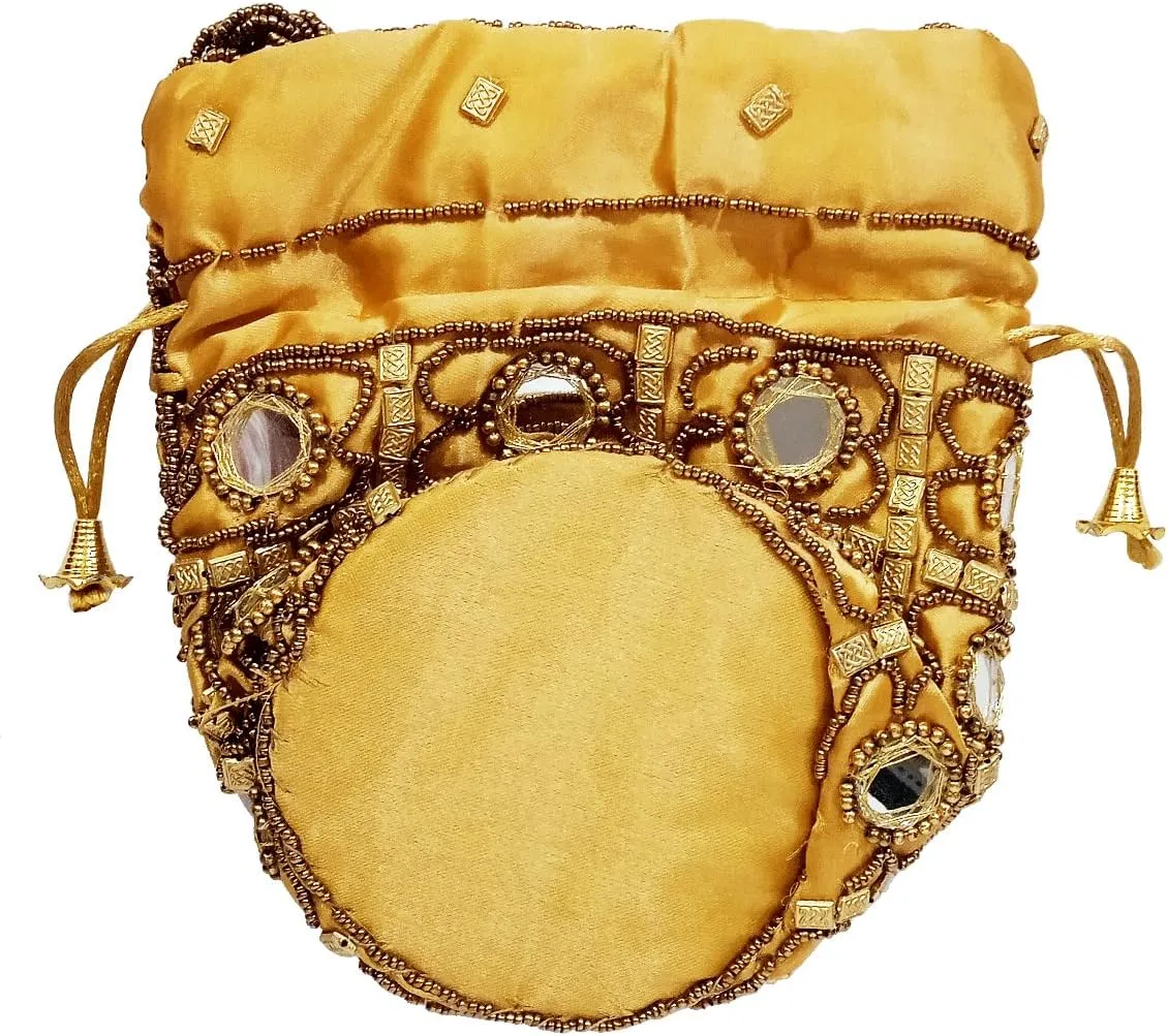 Purpledip Potli Bags Drawstring Purse (Potli02$)