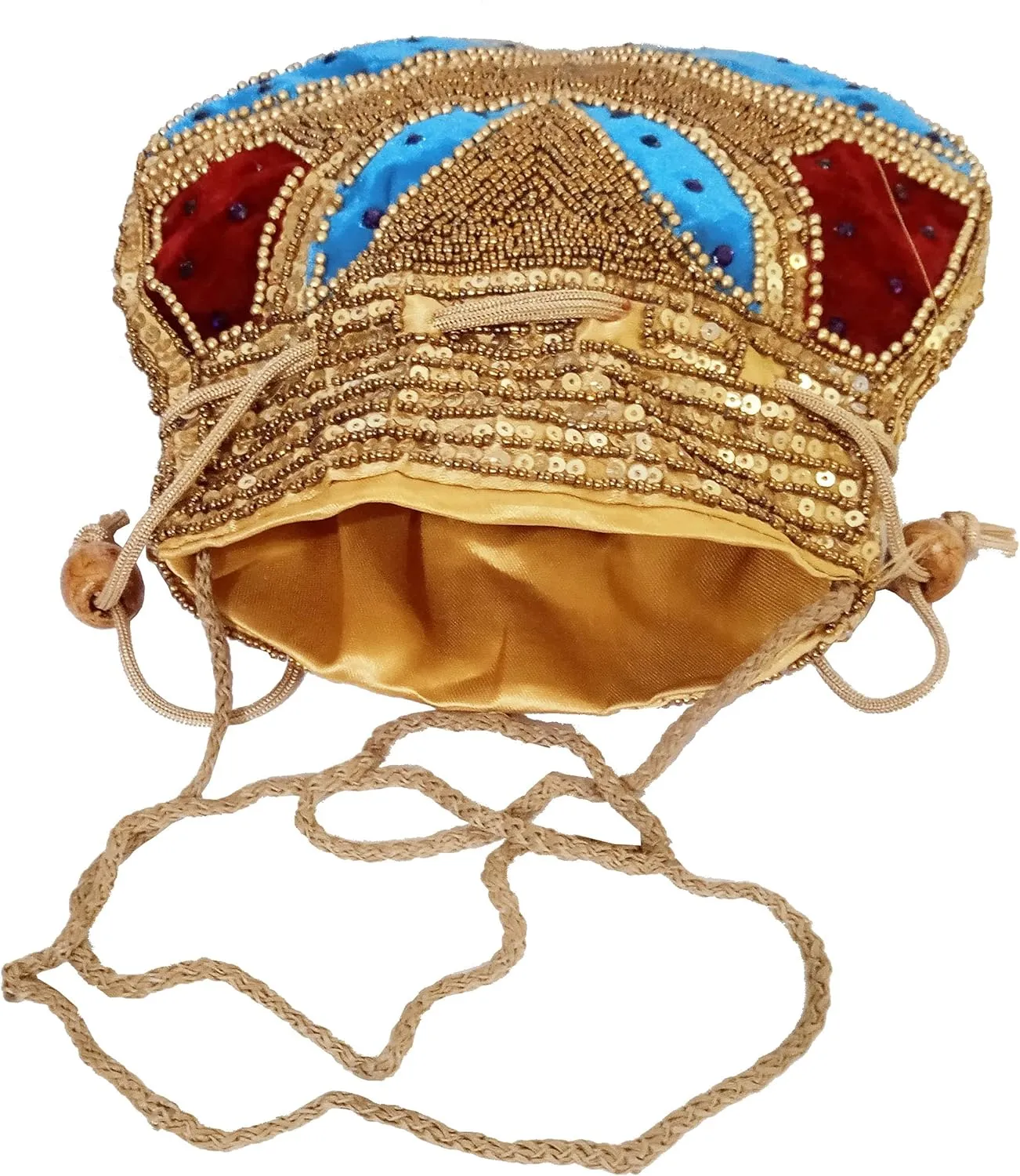 Purpledip Potli Bags Drawstring Purse (Potli02$)