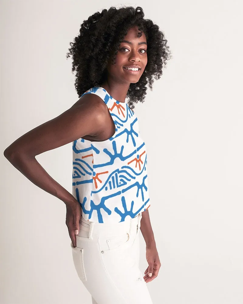 Rolling with the Tides Cropped Tank