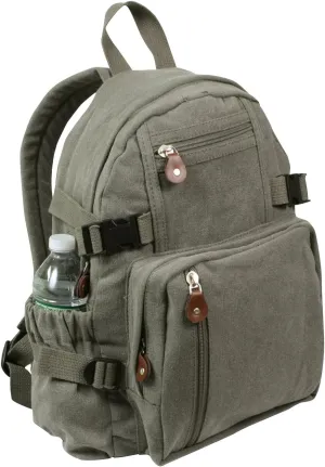 Rothco Olive Drab Vintage Compact Backpack