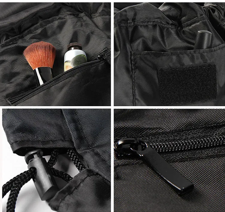 Sequin Drawstring Makeup Bag