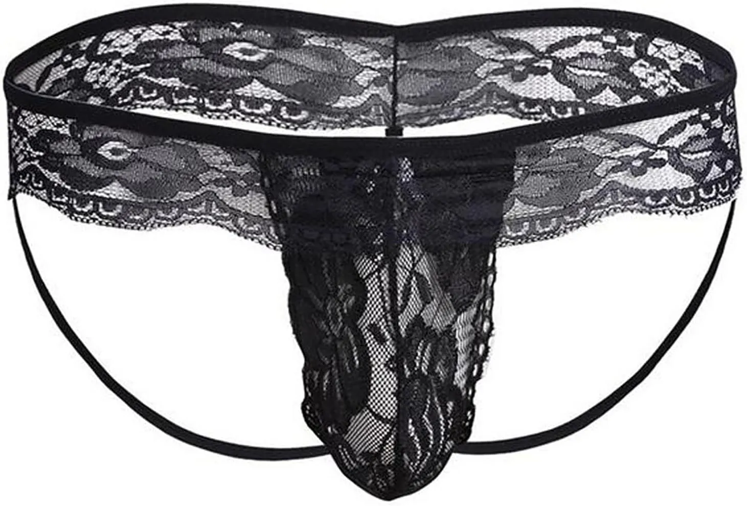 Sexy Lace Underwear For Men Exotic Grenadine Panties Comfortable Stretchable Mens Apparel