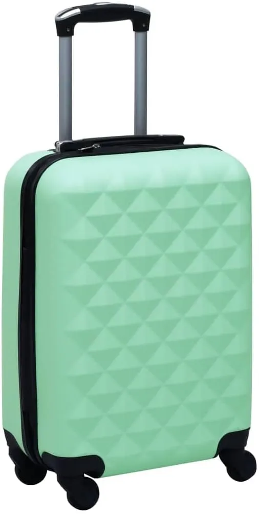 Stylish Mint Hardcase Trolley for Safe and Convenient Travel, Lightweight Design with 360-Degree Castors