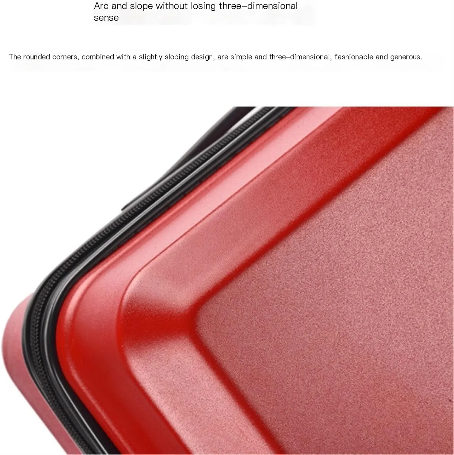 Suitcase Hard Shell Carry on Luggage Lightweight Pressure Resistant and Durable Travel Luggage Anti-Fall Suitcase (Color : A, Size : 20in)