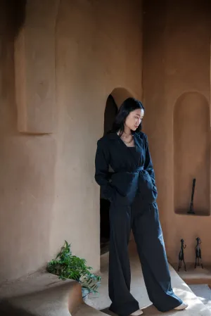 The Terra Tribe Black Cambridge Blazer