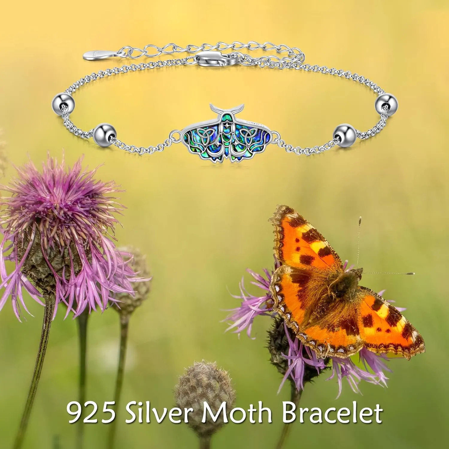 TIGER RIDER Bracelets Anklets for Women S925 Sterling Silver Beaded Bracelet Beach Jewelry