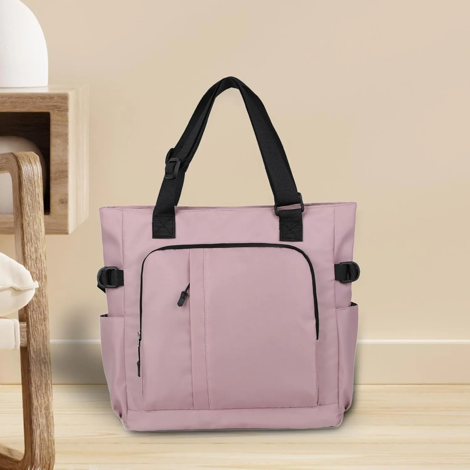 Tote Bag Sturdy Waterproof Business Briefcase for Travel Commuter Office Work