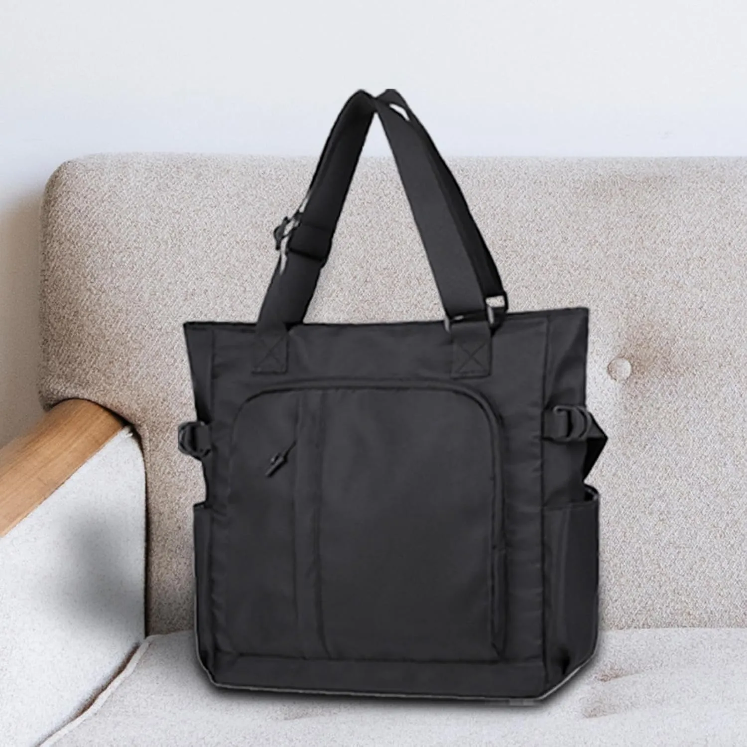 Tote Bag Sturdy Waterproof Business Briefcase for Travel Commuter Office Work