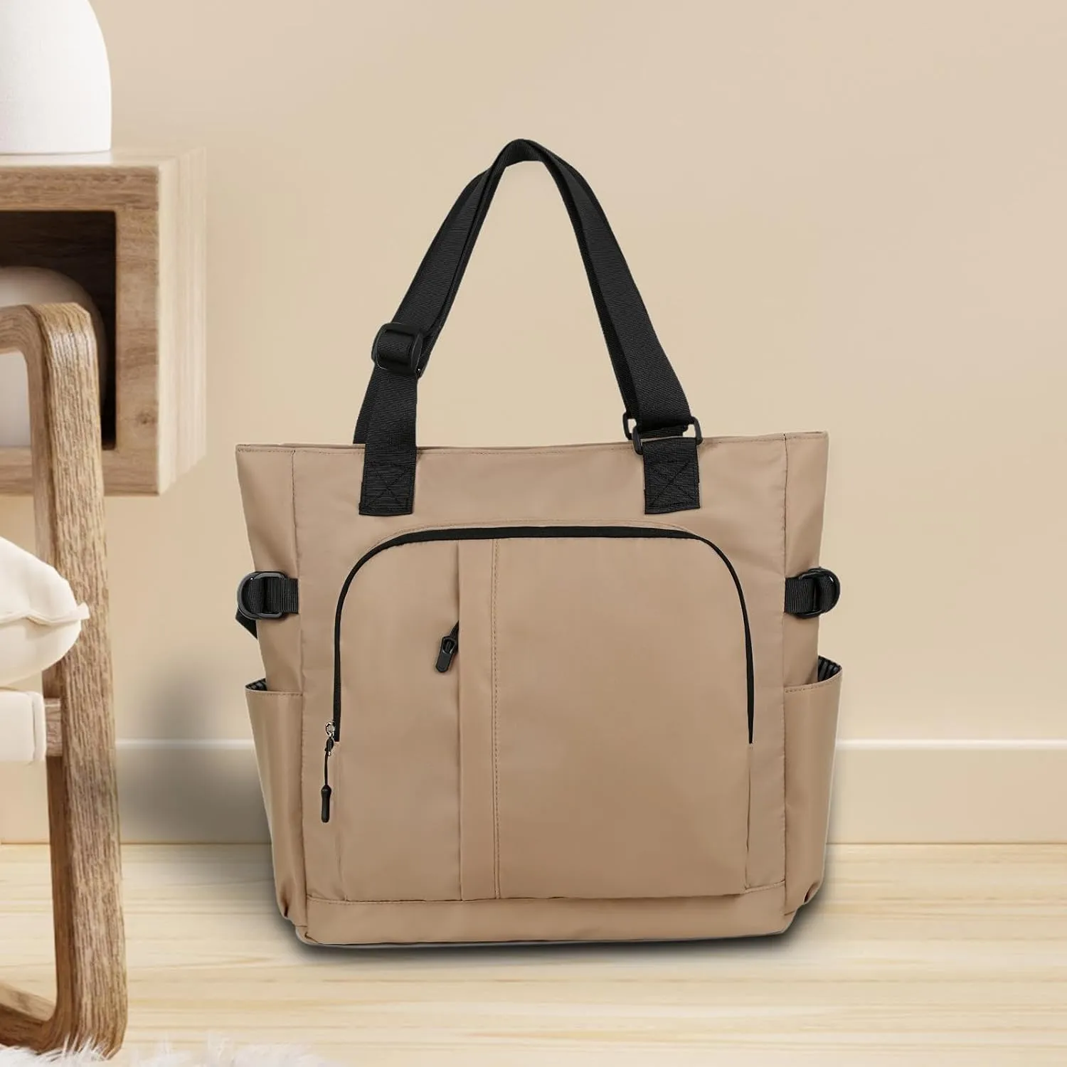 Tote Bag Sturdy Waterproof Business Briefcase for Travel Commuter Office Work