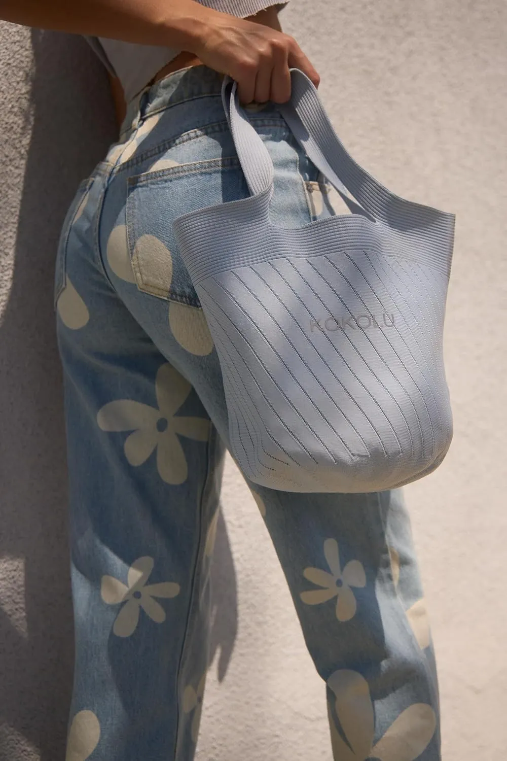 Ultra Lightweight Tote Bag For Women (18.7 x 8.5) - Upcycled Flexible Machine Washable Shopping Tote Bag For Women