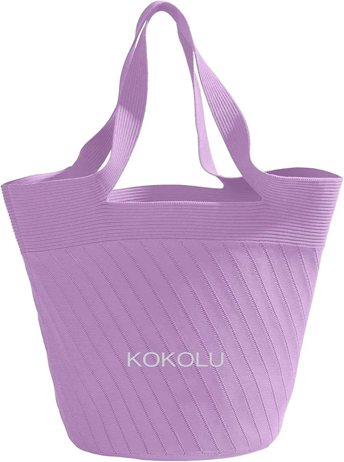 Ultra Lightweight Tote Bag For Women (18.7 x 8.5) - Upcycled Flexible Machine Washable Shopping Tote Bag For Women