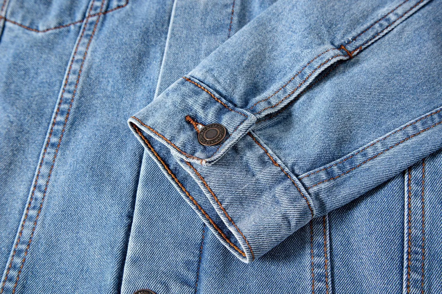 voeeron Denim Jacket Men Durable Comfortable and High Performance Jean Jacket Men