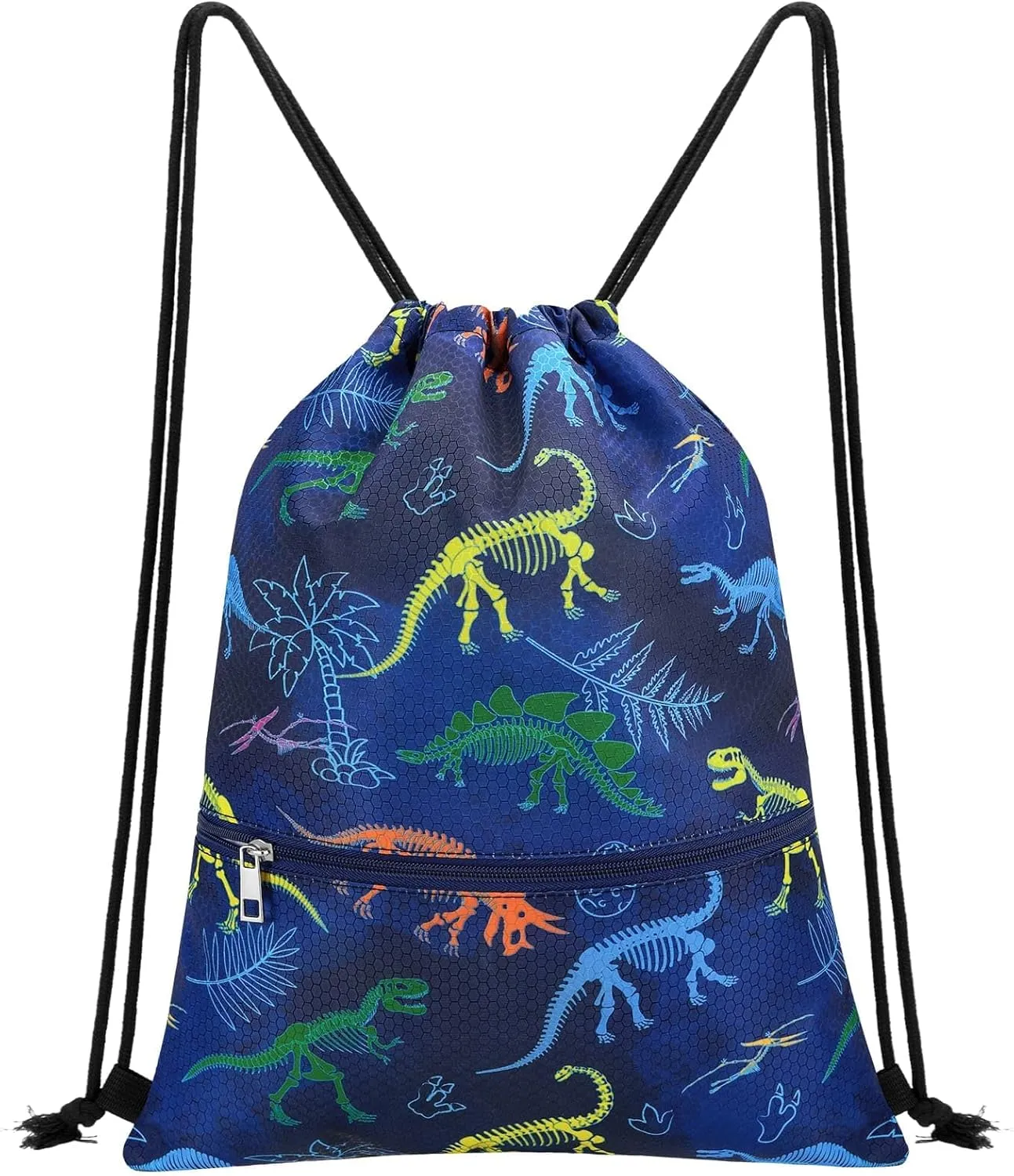 WAWSAM Drawstring Backpack - Drawstring Bags for Kids Swim Bag for Beach
